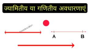 Read more about the article ज्यामिति या रेखागणित की मूलभूत अवधारणाएं 